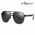Avgprnie™ RidgeLine Men's Polarized Navigator Sunglasses – Double Bridge UV400 Mirrored Driving Shades for Travel & Outdoor Wear